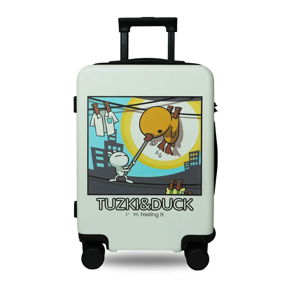 

Stylish and high-quality rolling luggage for Christmas travel, 20/24/26/29-inch trolley carry-on luggage