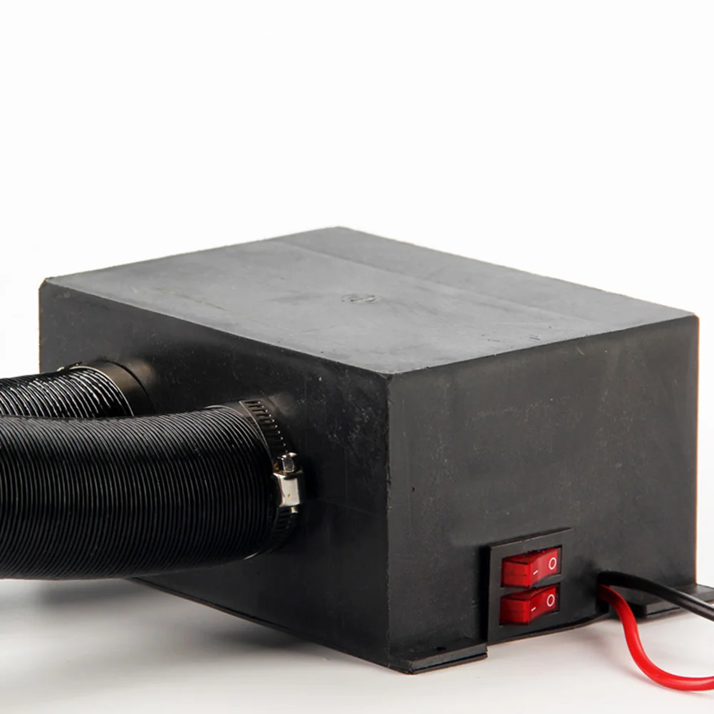 

Car Heater 12V Portable Ceramic Defroster for Windshield Frost Fog Clearing Rapid Warm Air Delivery Black Car Heater