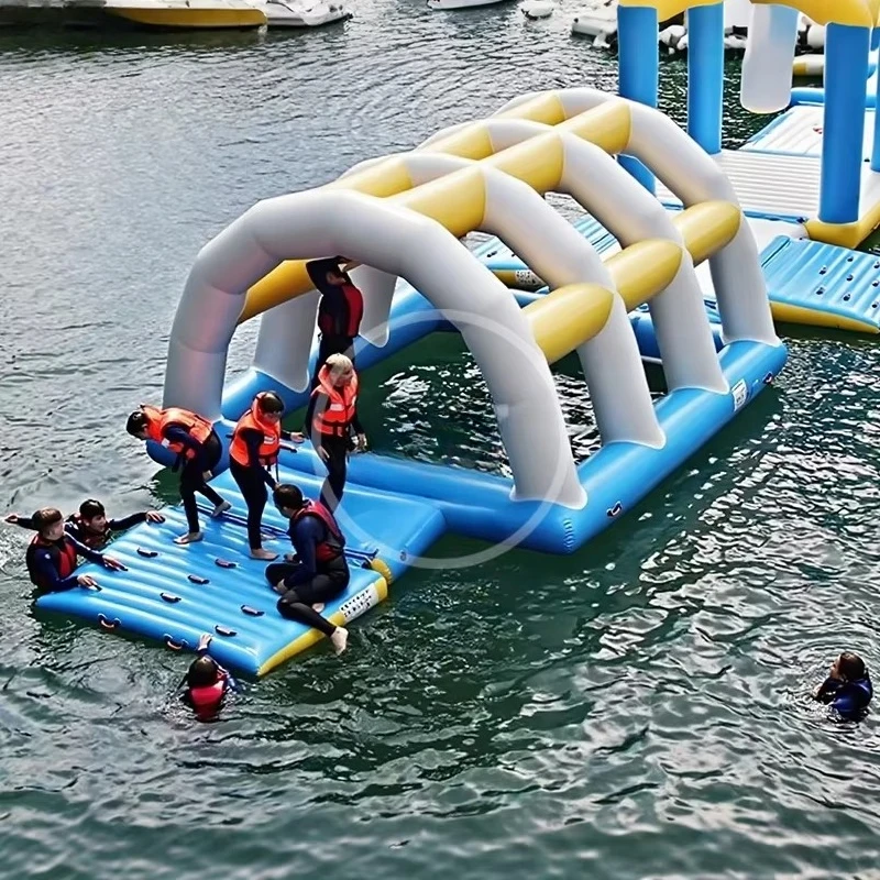 Floating Water Aqua Park Games - đánh giá và giá Water Slide Inflatable