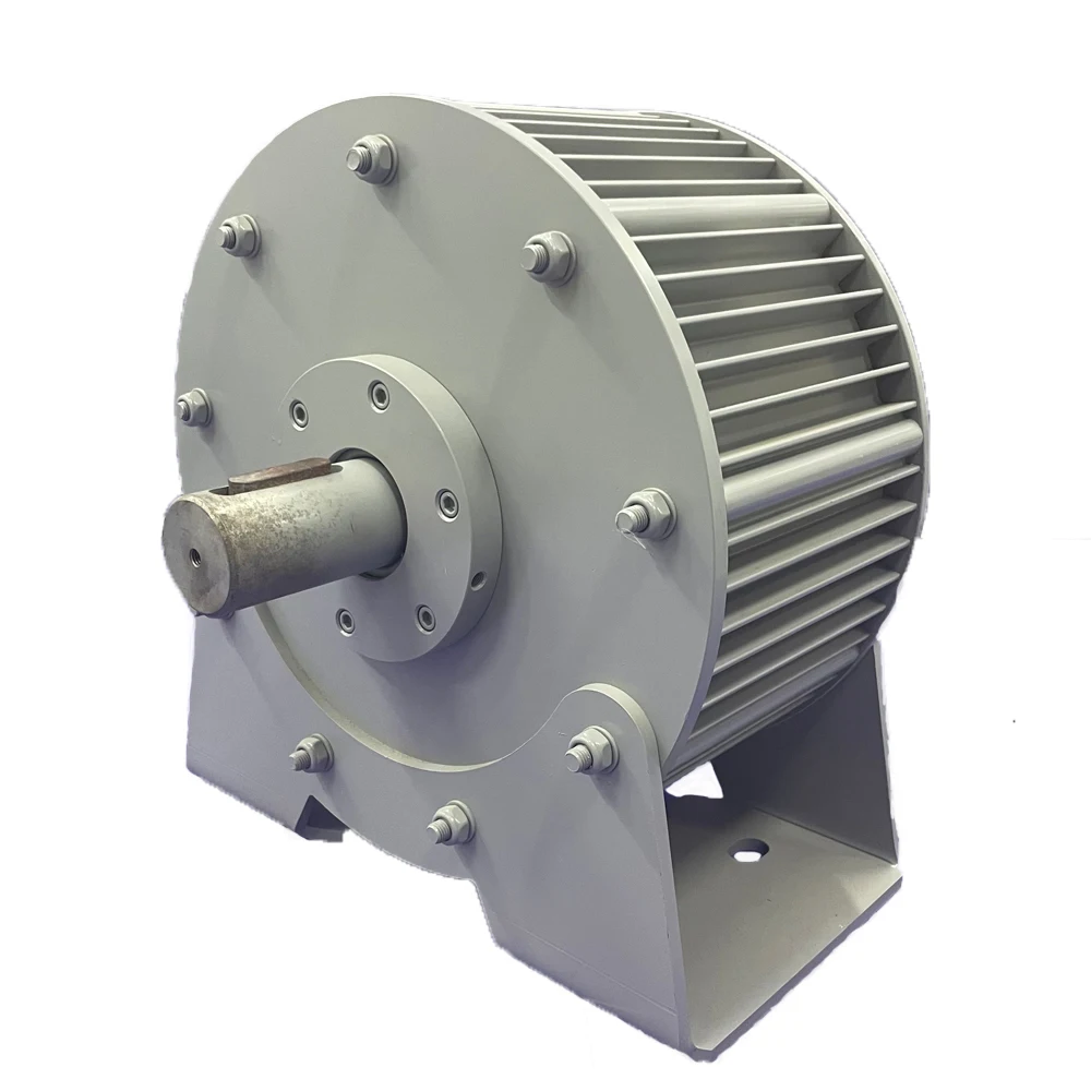 30000W 40000W 50000W Low PRM Rare Earth Permanent Magnet Generator 96V 120V 220V 380V For Wind And Water Turbine AC Taper Shaft