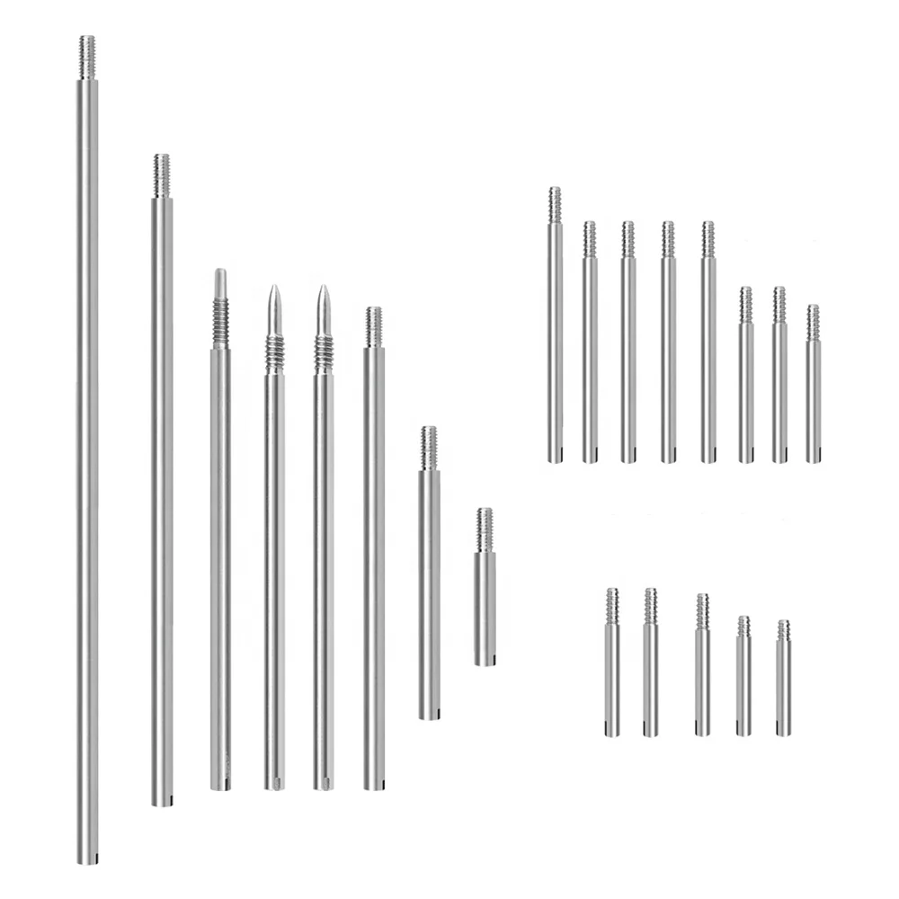 

Factory Outlet Up Bass Clarinet Repair Tool Suit 1.9mm Threaded Rod*13 And 2.9mm*6 And Taper Shaft*2