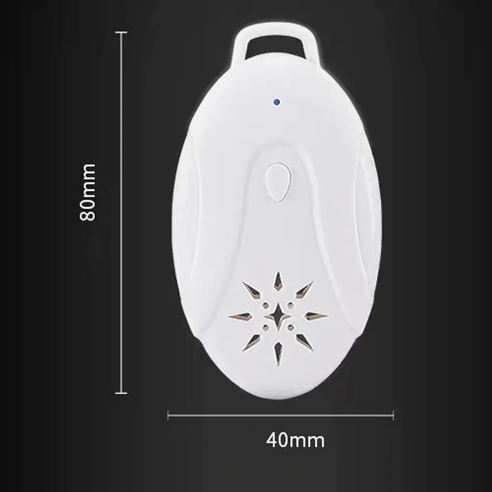 USB 충전식 초음파 모기 퇴치 도구, 여행용 홈 캠핑 휴대용 야외 모기 퇴치 도구, 무독성 모기 킬러