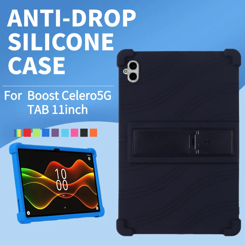 

Для Boost Celero5G TAB 11-дюймовый чехол для планшета противоударный защитный мягкий силиконовый чехол для Celero 5G Tab 2025 защитный чехол