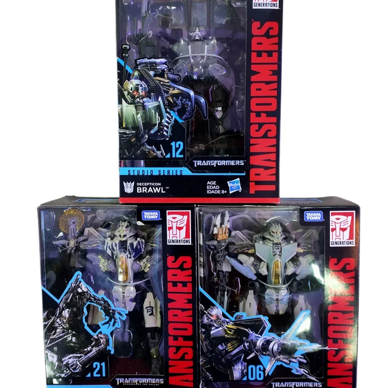 Hasbro Transformando Brinquedos Série SS SS12 Brawl SS06 Starscream SS21 Star Stars Coleção Presente Figuras de Ação Anime Toy Boy