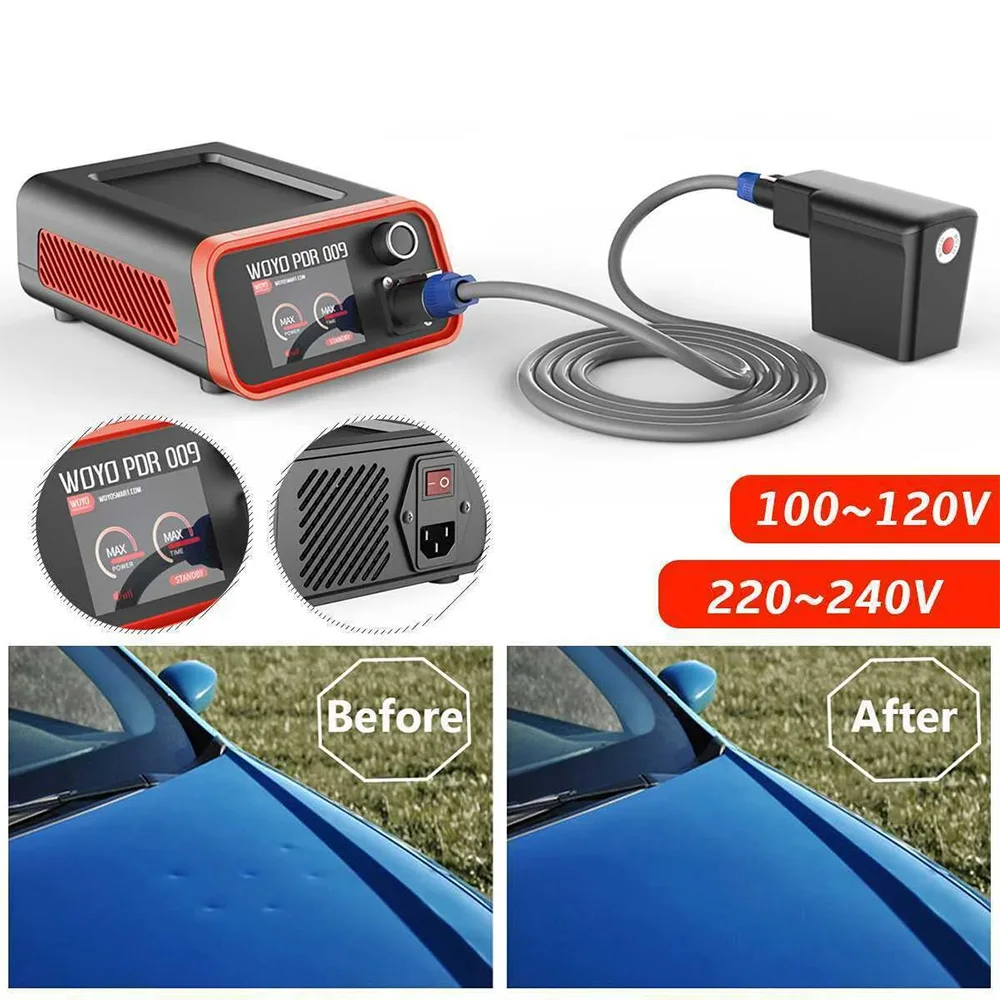 WOYO PDR009 Dent Puller Induction Heater Hot Box Dent Quick Repair Machine for Aluminum Body Car Sheet Metal PDR Tools