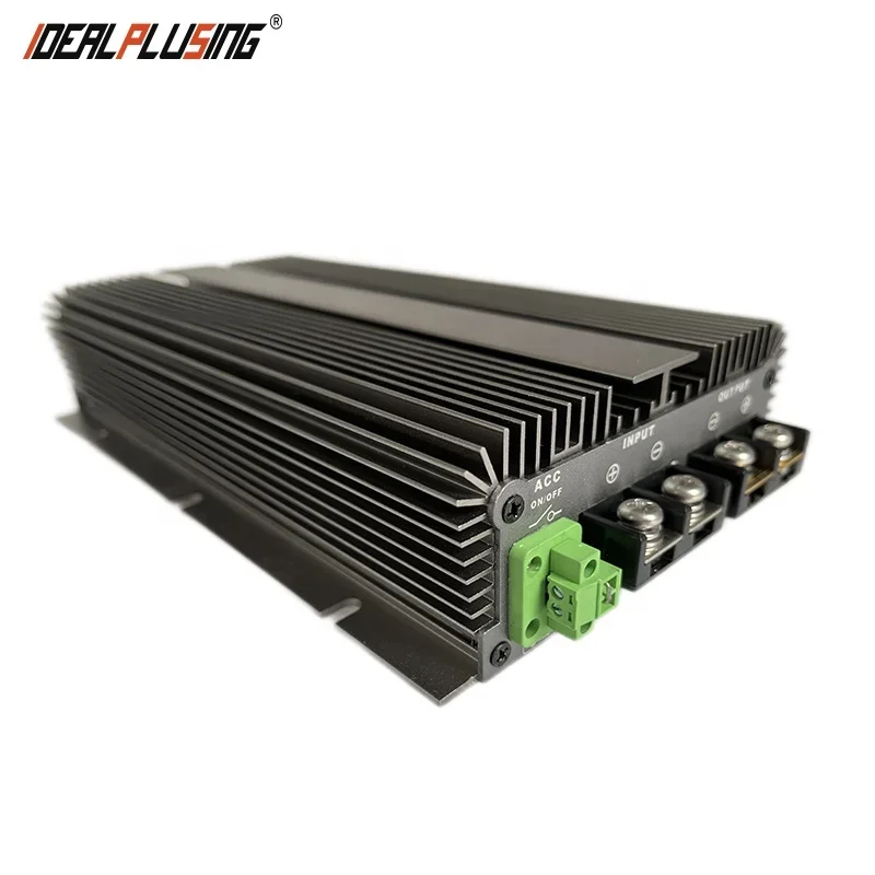 

In Stock 12.5V low voltage protection 12V 24V to 58V dc to dc step up boost battery charger 48V Life-po4 RVs Auxiliary battery