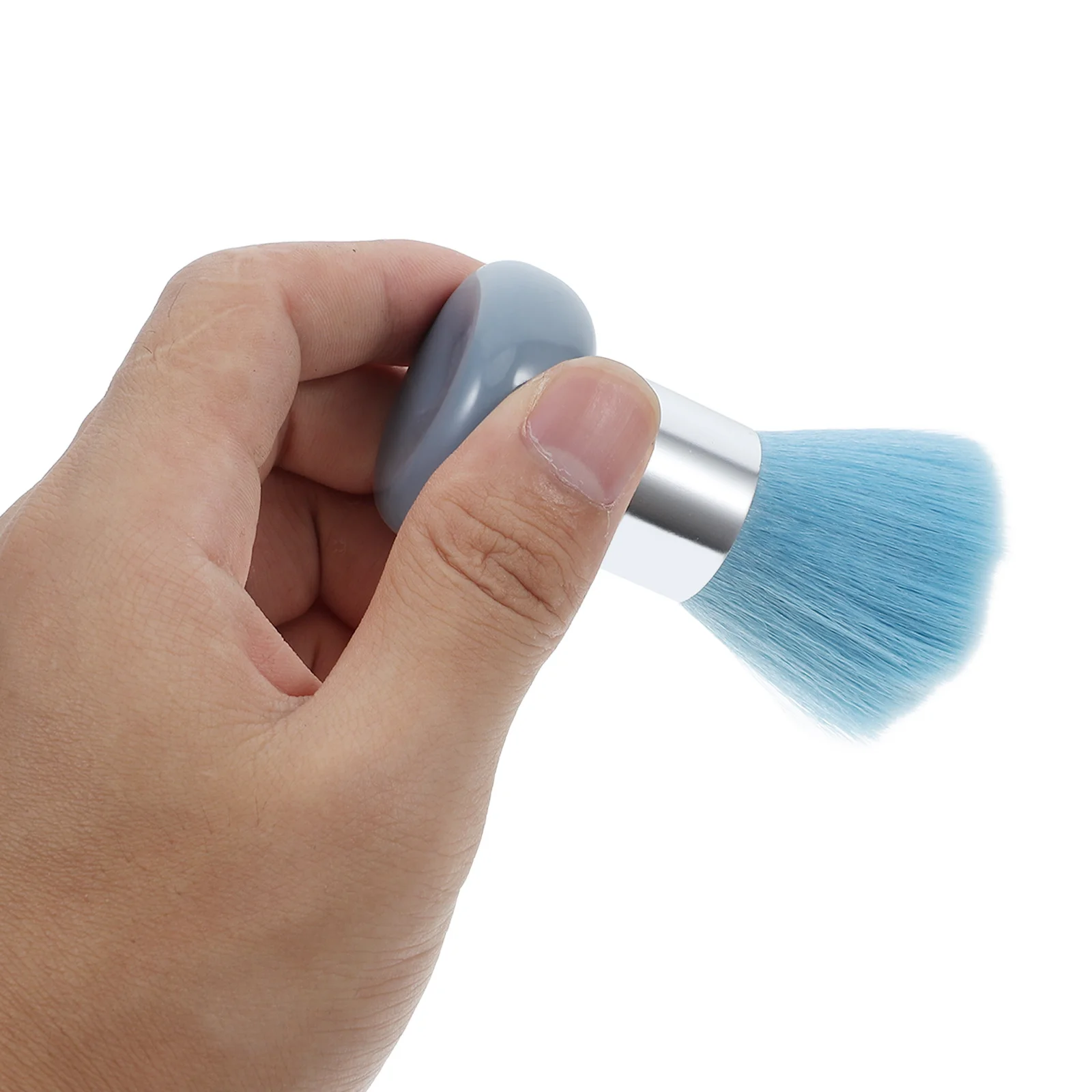 

Nail Cleaning Brush Soft Bristle Ergonomic Handle for Fingernails Toenails Portable Manicure Tool Dust Scrub Brush