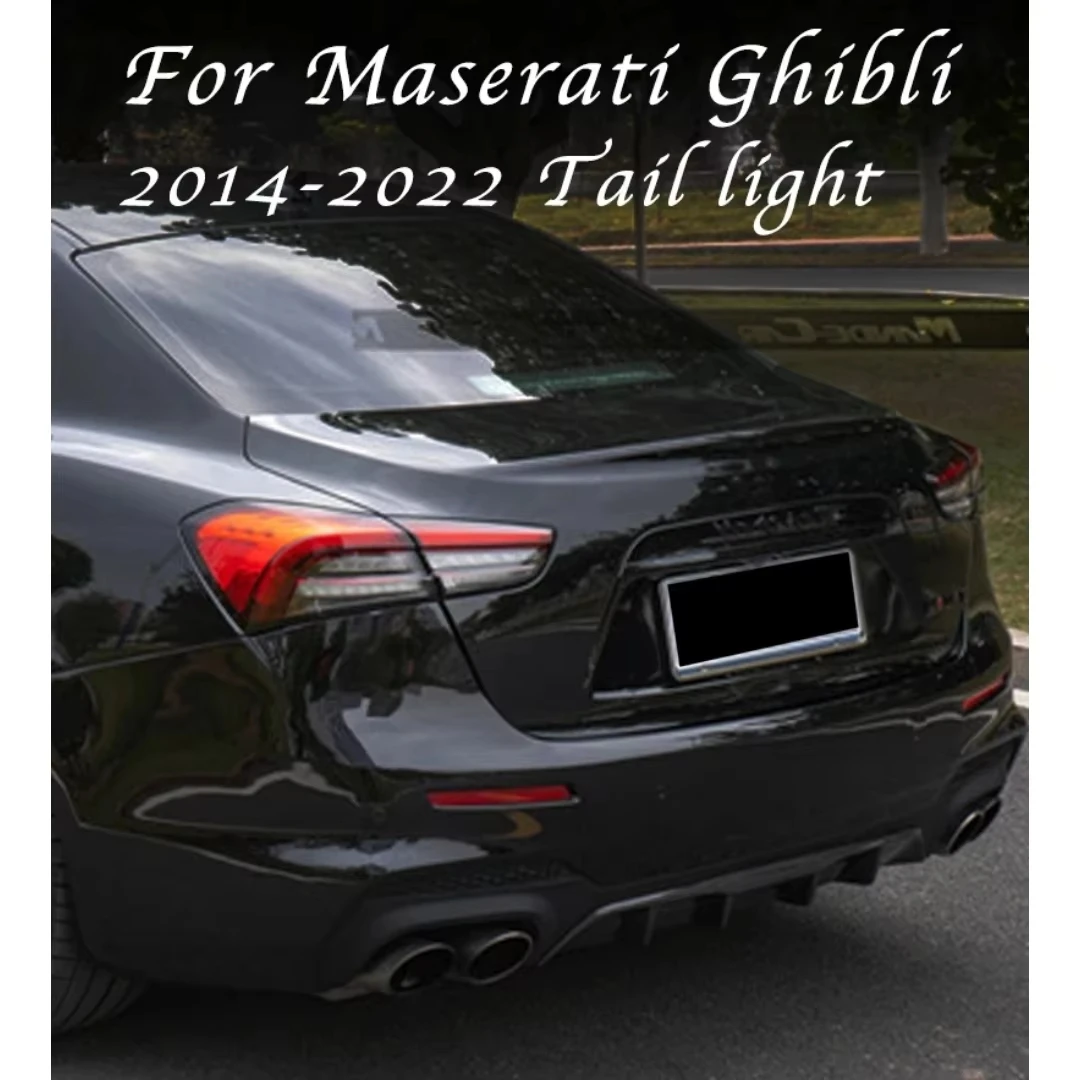 

LED Taillight Headlight Assembly For Maserati Ghibli 2014-2022 Brake Light DRL Design Signal lamp Car Part Accessories