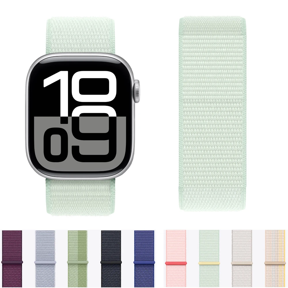 For Apple Watch Straps 46mm 45mm 44mm 40 41 42 mm 49mm Band Official-website Bracelet Correa iwatch series 10 8 9 7 6 5 SE Ultra