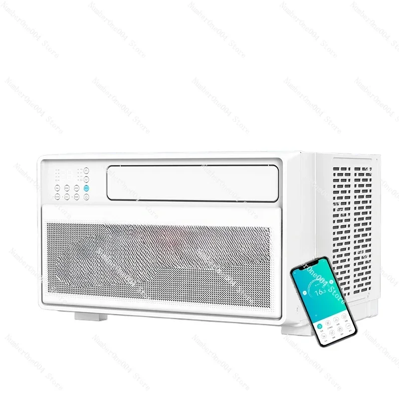 Variable frequency window air conditioner, 1.5P2P3P single cooling type, no installation can be moved in one machine