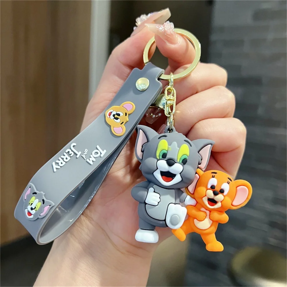 Creative features, interesting keychains, cute cat conjoined three-dimensional dolls, exquisite bags and pendants