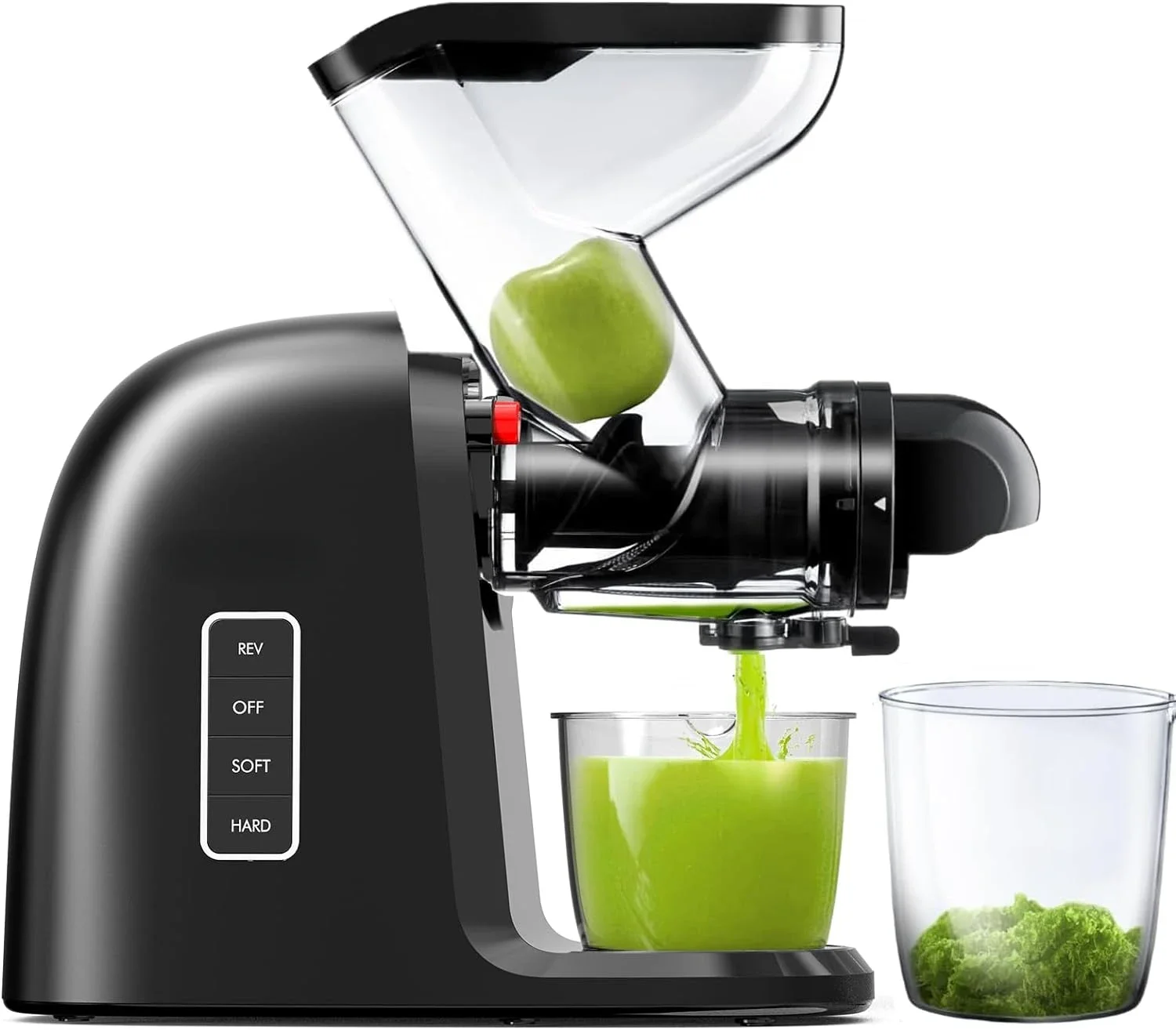 Anti-Clog Cold Press Machine, Masticando Juicer Lento para Aipo e Extração De Suco De Wheatgrass