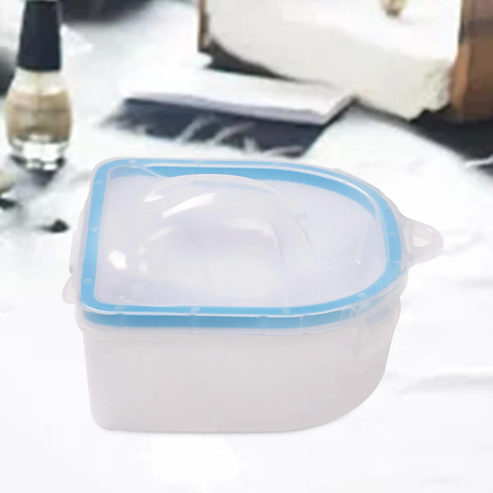 Nail Soak Off Bowl Gel Polish Dip Powder Remover Professional Double Layer Nail Art Tool Manicure SPA Tool for Nails Salon