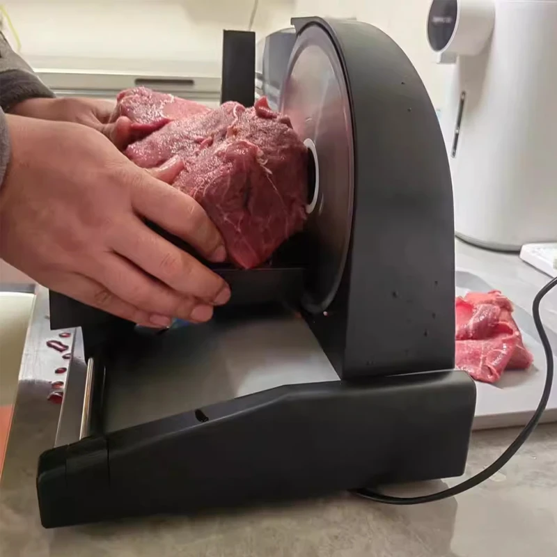 Electric Meat Cutter Multi-Functional Slicer for Bacon Bread Fruit Vegetable Ham Cheese - Kitchen Food Processor