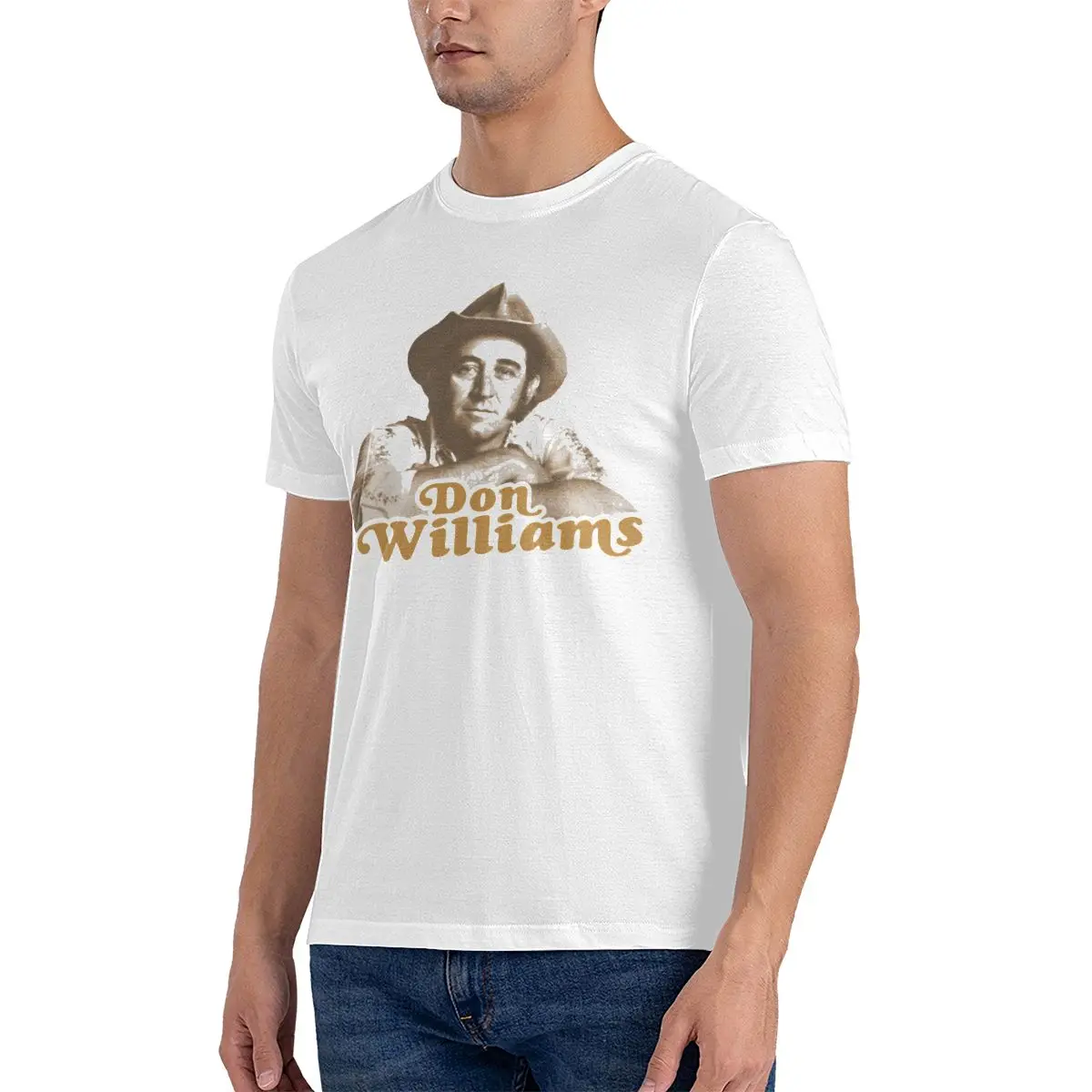 Don Williams Men's Classic Unisex Cotton T-Shirt for Men & Women, Classic Tee