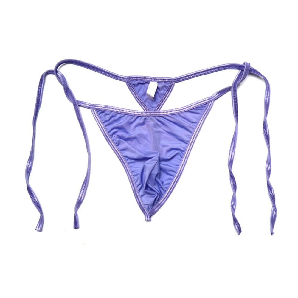 Strings en T respirants pour hommes, string G sexy, laçage de documents solides, slips tanga, culottes pour hommes, lingerie, sous-vêtements,