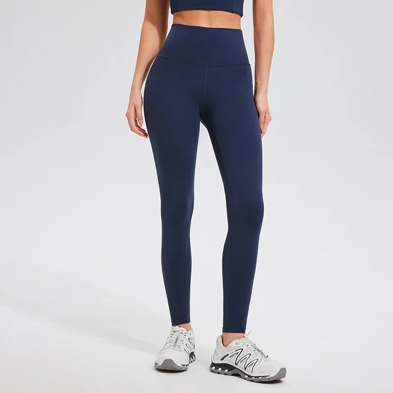 Pantalones de Yoga sueltos para mujer, vendaje con lazo, vacaciones en la playa, ajustados, primavera y verano, cepillados, versátiles, góticos, irregulares, Punk, ahuecados, Beige