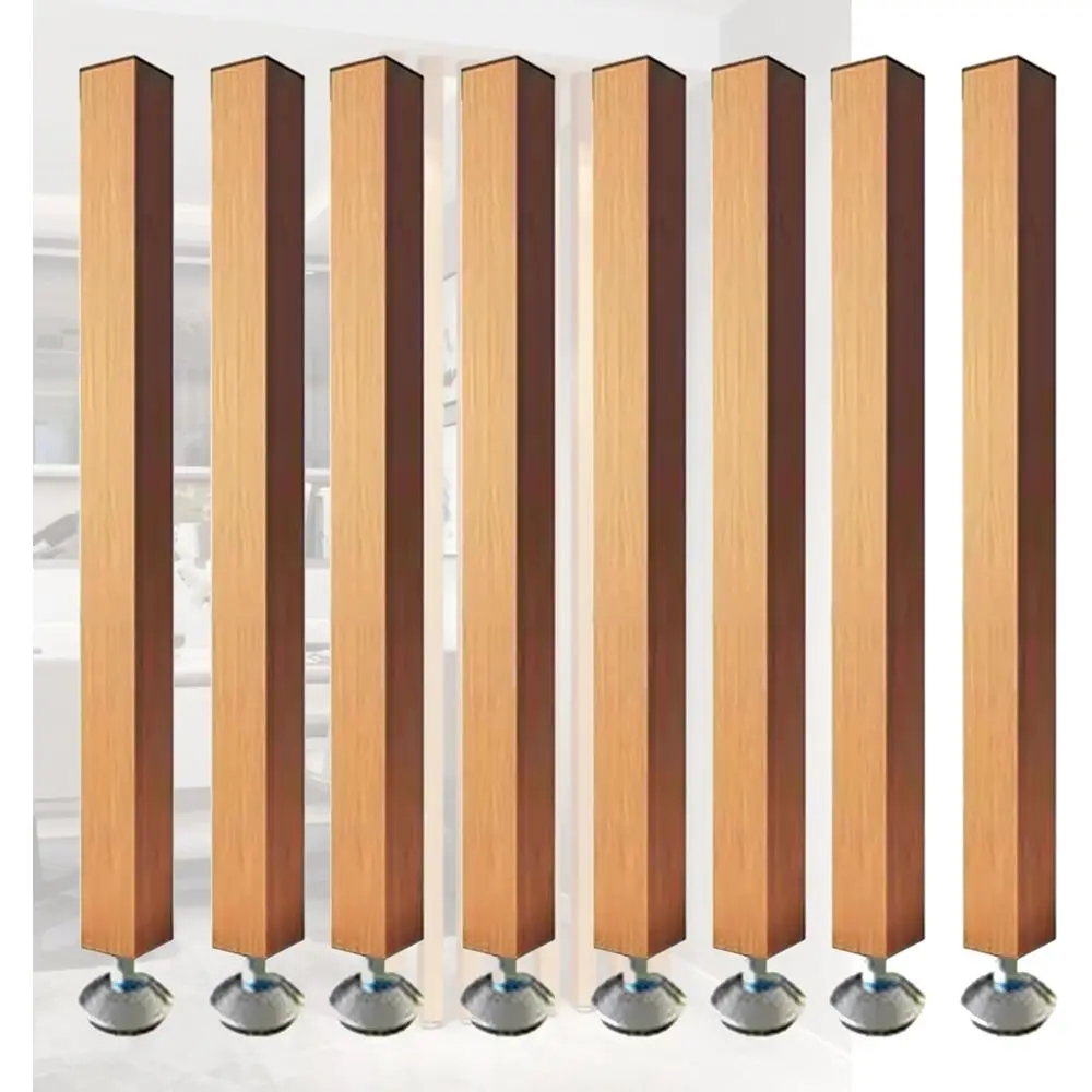 

Деревянные перегородки-ширмы от пола до потолка, 8 штук, высотой 150 см, для дома и офиса