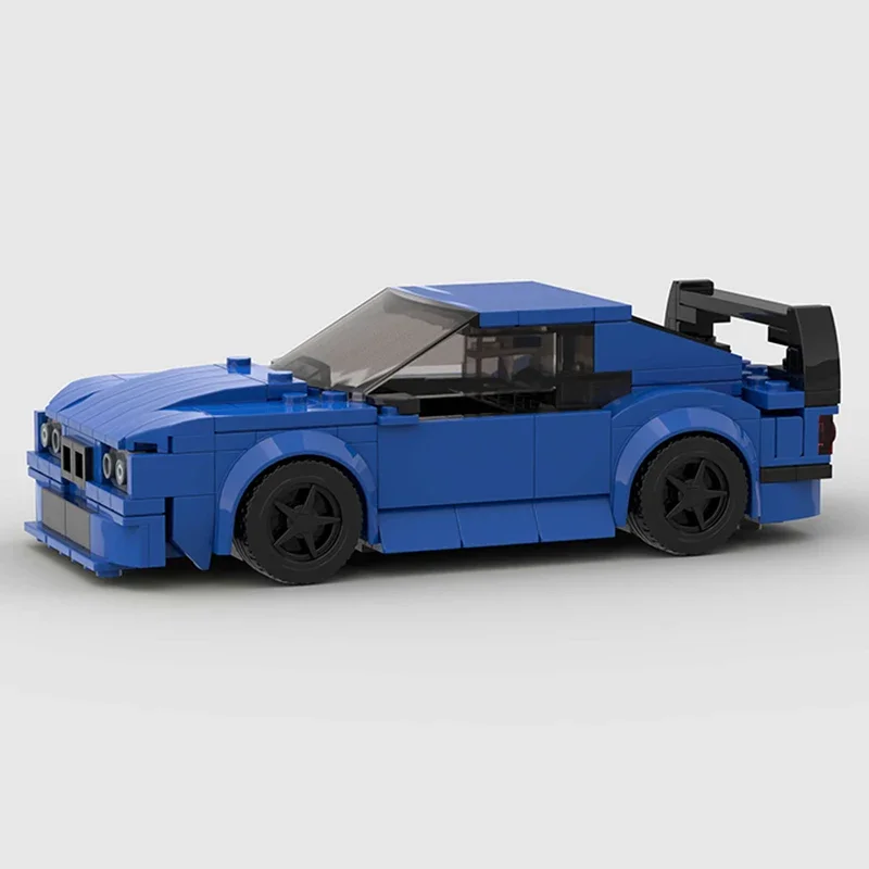 

MOC Car E36, гоночный автомобиль, модель строительного блока, скоростные чемпионы, супер гоночный кирпич, подарок на Рождество, игрушка, городские технические идеи