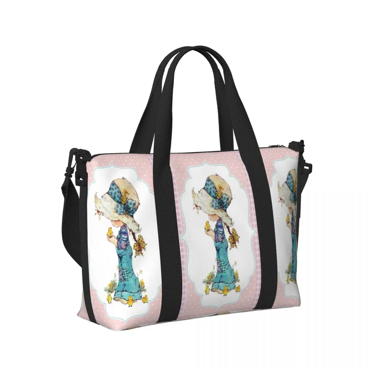 

Large Cute Sarah Kay Beach Travel Bag Large Capacity Tote Bags for Gym Yoga Women Shopping Duffle Shoulder Bag