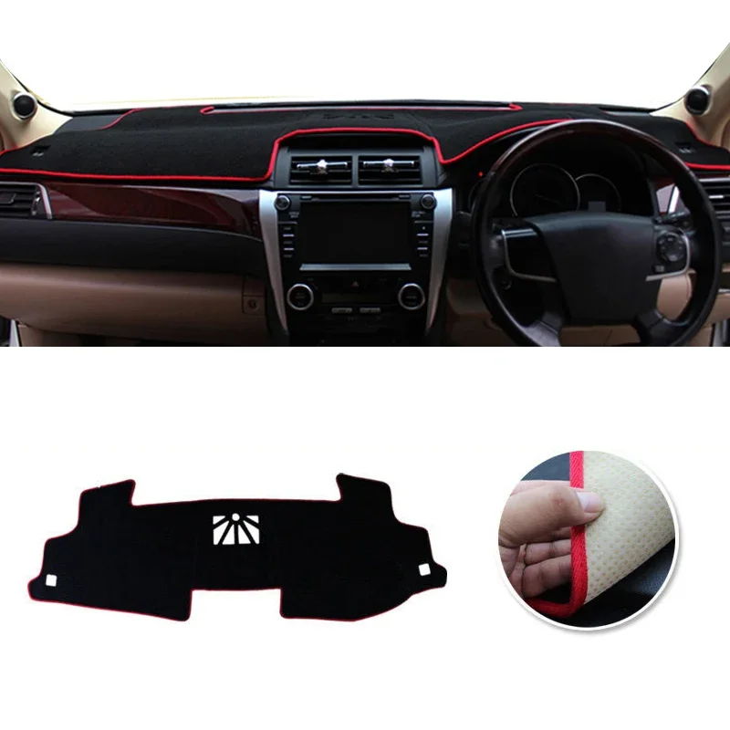 

For Toyota Camry Xv50 2012-2017 Auto Parts Interiors Dashboard Cover 3d Mat Avoid Light Pad Instrument Panel Antislip Protection