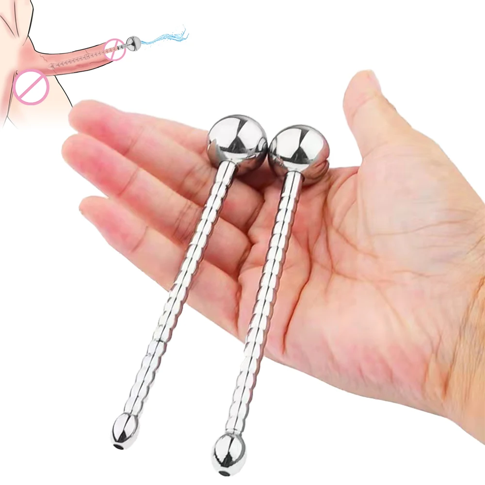 Metal Penis Plugs Stainless Steel Dilators Urethral Catheter Horse Eye Stick Penis Stimulator Masturbator Sex Toys For Men