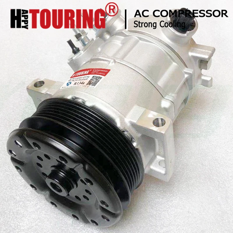 6SEU16C AC Compressor for Chrysler Sebring 200 Dodge Avenger Journey 447190-6851 447190-6852 55111433AD 55111433AC R5111410AE