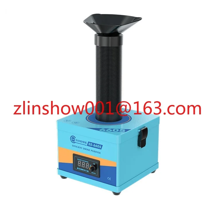 SS-6605 air purifier filter fume purifying and filtering system smoke machine mobile phone welding fume extrac