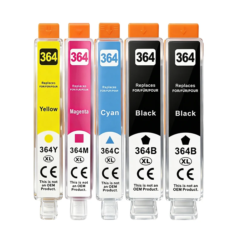 Wkład atramentowy 364XL do drukarki HP364 HP 364 XL kompatybilny Photosmart 5510 5515 6510 B010a B109a B209a Deskjet 3070A drukarki — zdjęcie produktu 6