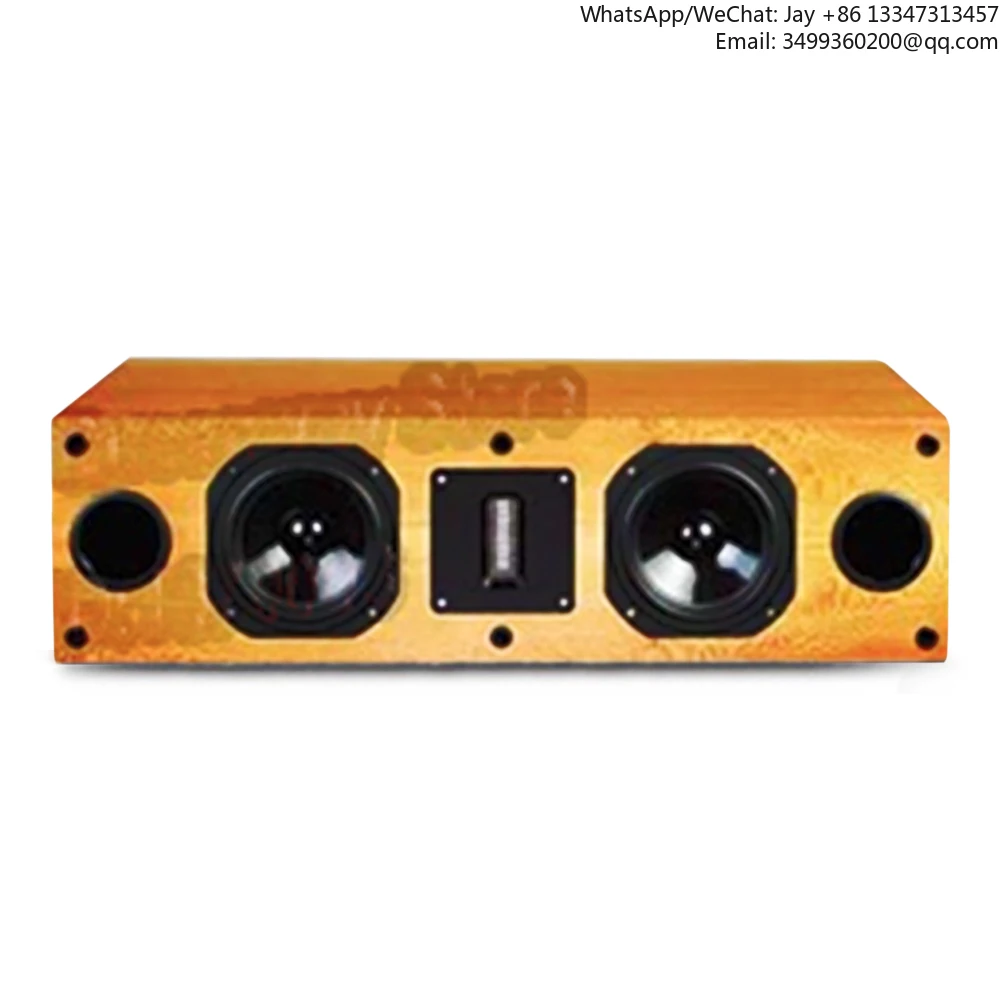 

Aurum Cantus MR-C Home Theater Center Speaker AC-130F1f Woofer G2 Aluminum Ribbon Tweeter 2 Way 3 Unit Piano Lacquer