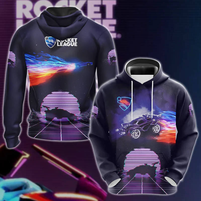 

Newest Game Rocket League Unisex Hoodie 3D Print Men Women High Quality Tracksuit Oversized Men's Clothing Streetwear Sweatshirt