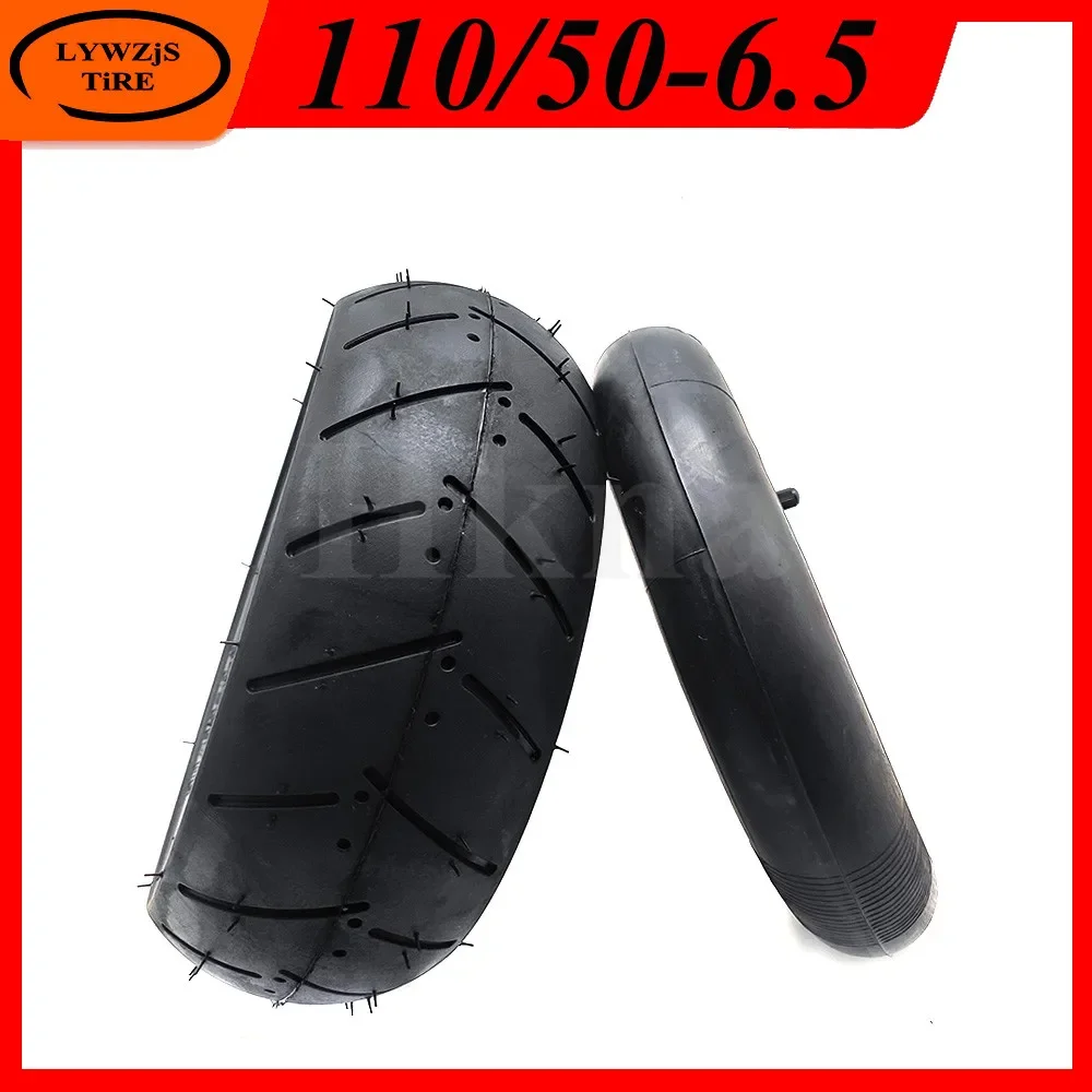 110/50-6.5 Inner Tube Outer Tire for 49cc Mini Motorcycle Dirt Bike  11 Inch Rear Wheel Wear Resistant Tyre