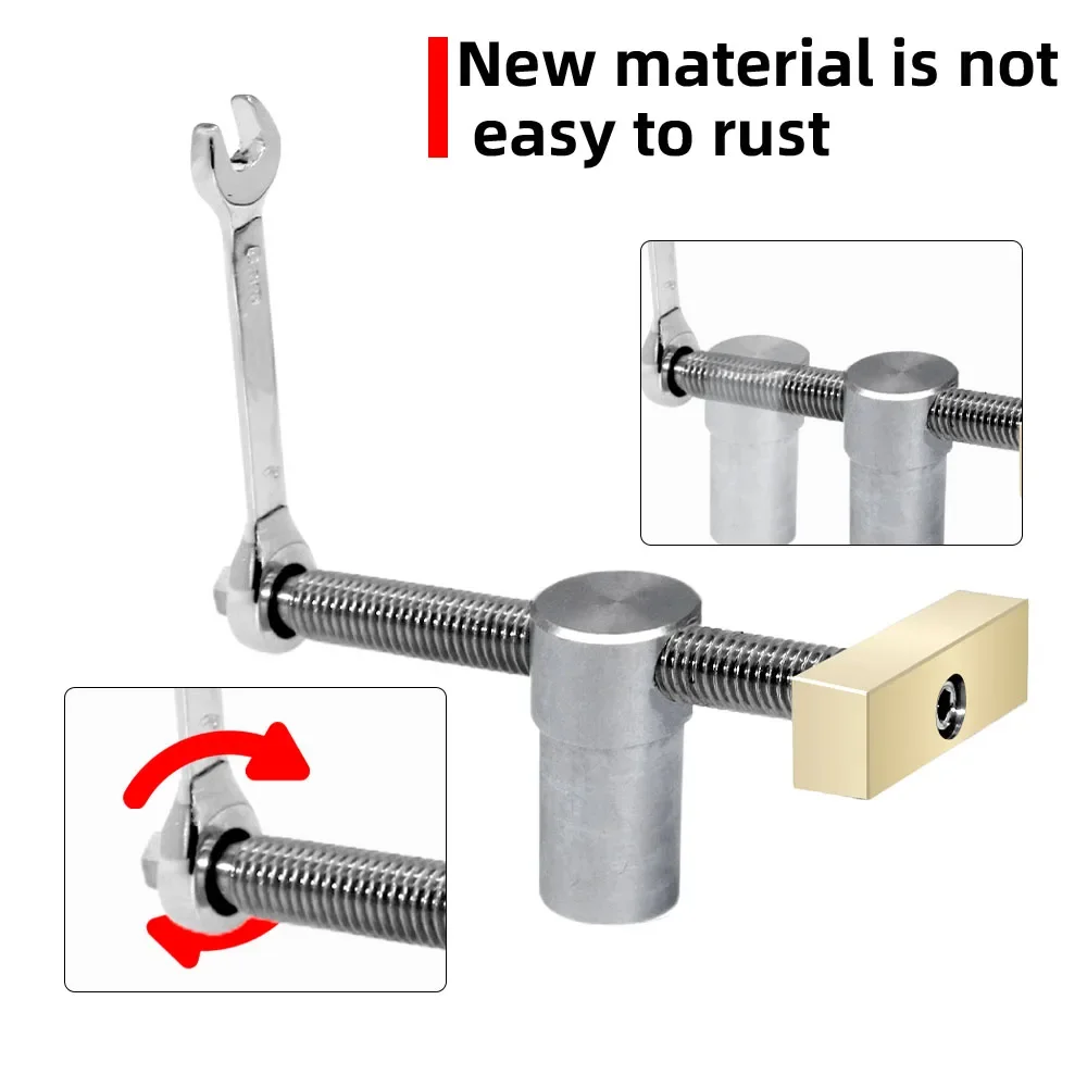 Bench Dog Clamps 19MM/20MM Dog Hole Clamp Woodworking Adjustable Workbench Stop Fast Fixed Clip Tenon Stopper Clamping Tools