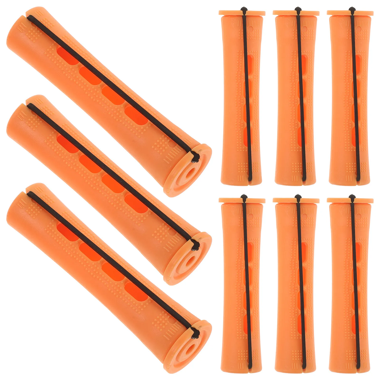 

30Pcs Perm Rod Flexible Hair Curlers Plastic Rods for Salon Home Hair Styling Curl Kit Perm Kit Curl Tubular Twisting Rod DIY
