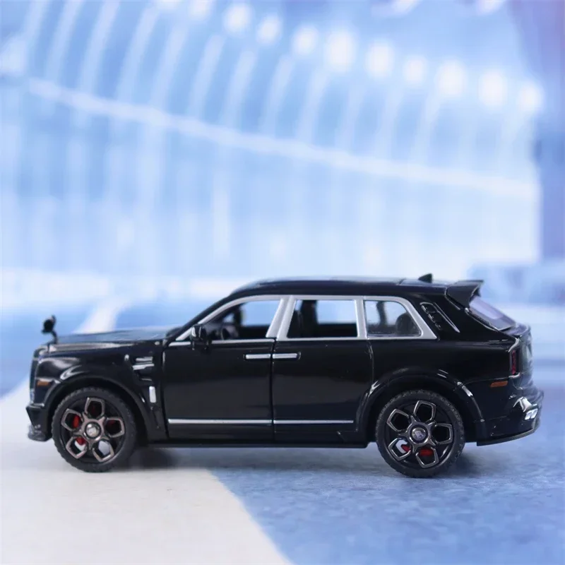 1:36 Rolls-Royce Cullinan hohe Simulation Druckguss Metall legierung Modell auto Sound Licht zurückziehen Sammlung Kinder Spielzeug Geschenke a589