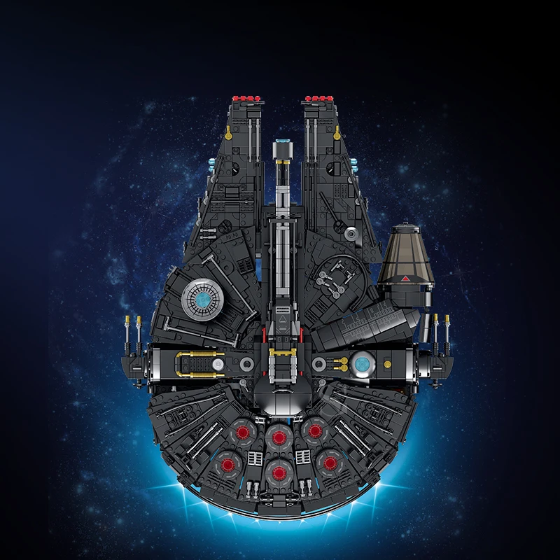 2500+pcs MOC Building Blocks Sets Millennium Black Falcon Plane Star Warship Bricks Toys For Kids Children Adult Christmas Gift