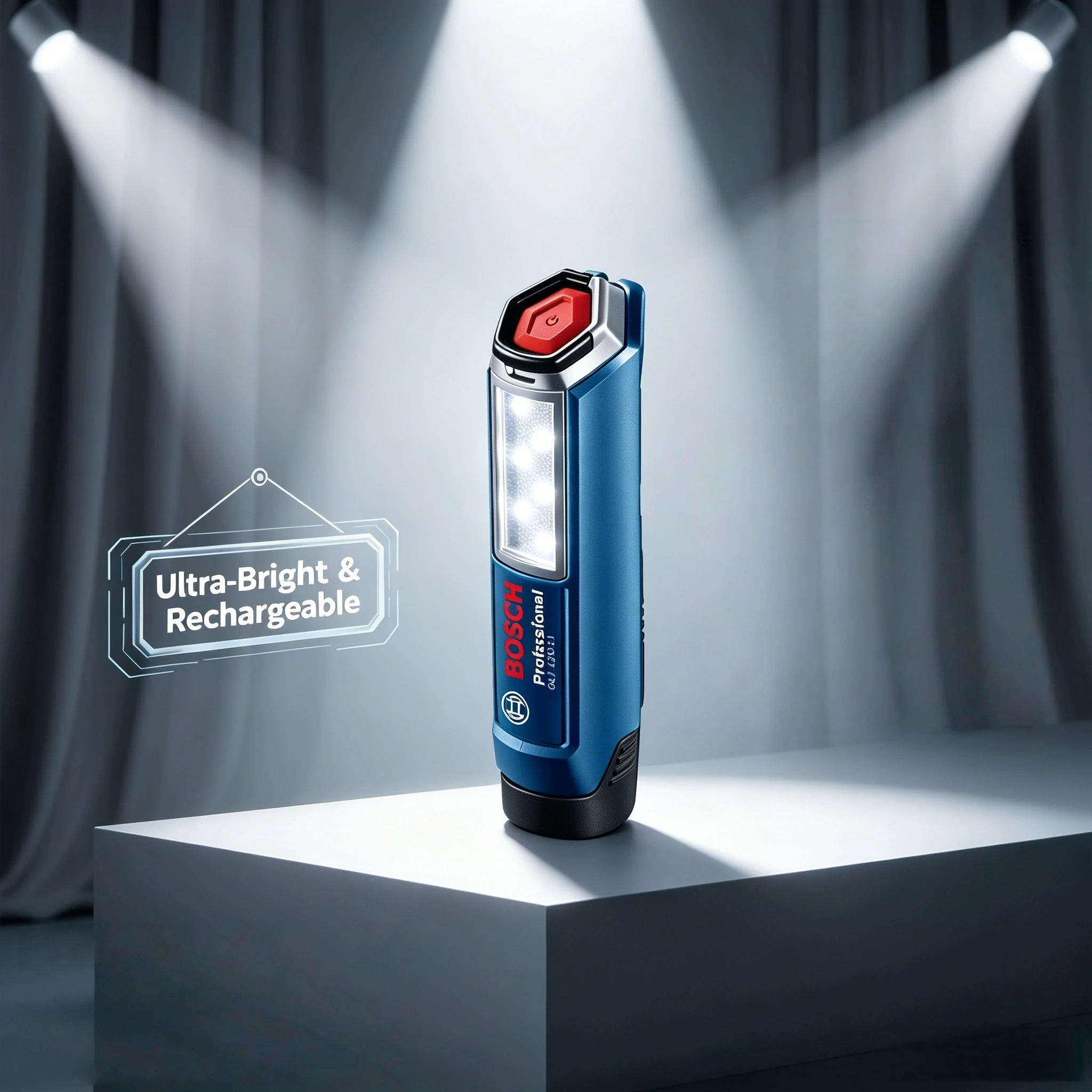 Lampu Isi Ulang Bosch GLI 120- - Woodworking Diy ulasan dan harga
