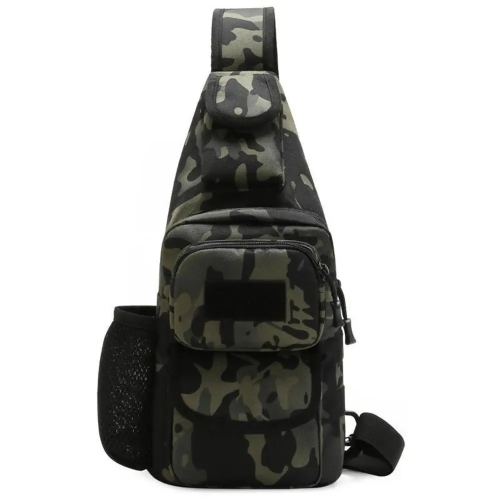 ISKYBOB-Bolso de hombro táctico para hombre, mochila militar de nailon para caza al aire libre, Camping, pesca, senderismo