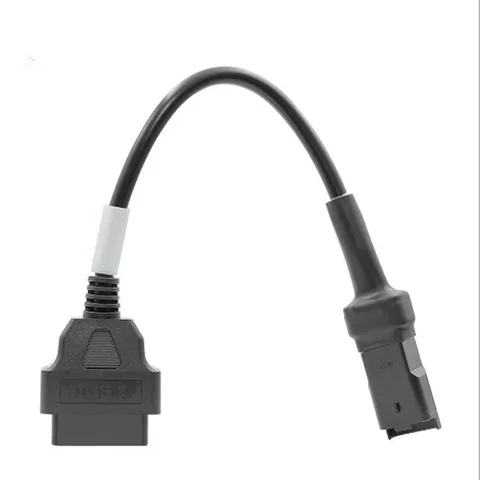 OBD2-контактный диагностический адаптерный кабель, детали обнаружения неисправностей мотоцикла, пригодные для Ducati, 4-контактная поддержка мотоцикла для моделей K-Line