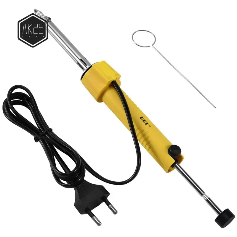 

AK25-Eu вилка электрическая вакуумная паяльная присоска сварочный оловоотсос/паяльник/удаление паяльника ручка сварочный инструмент для ремонта