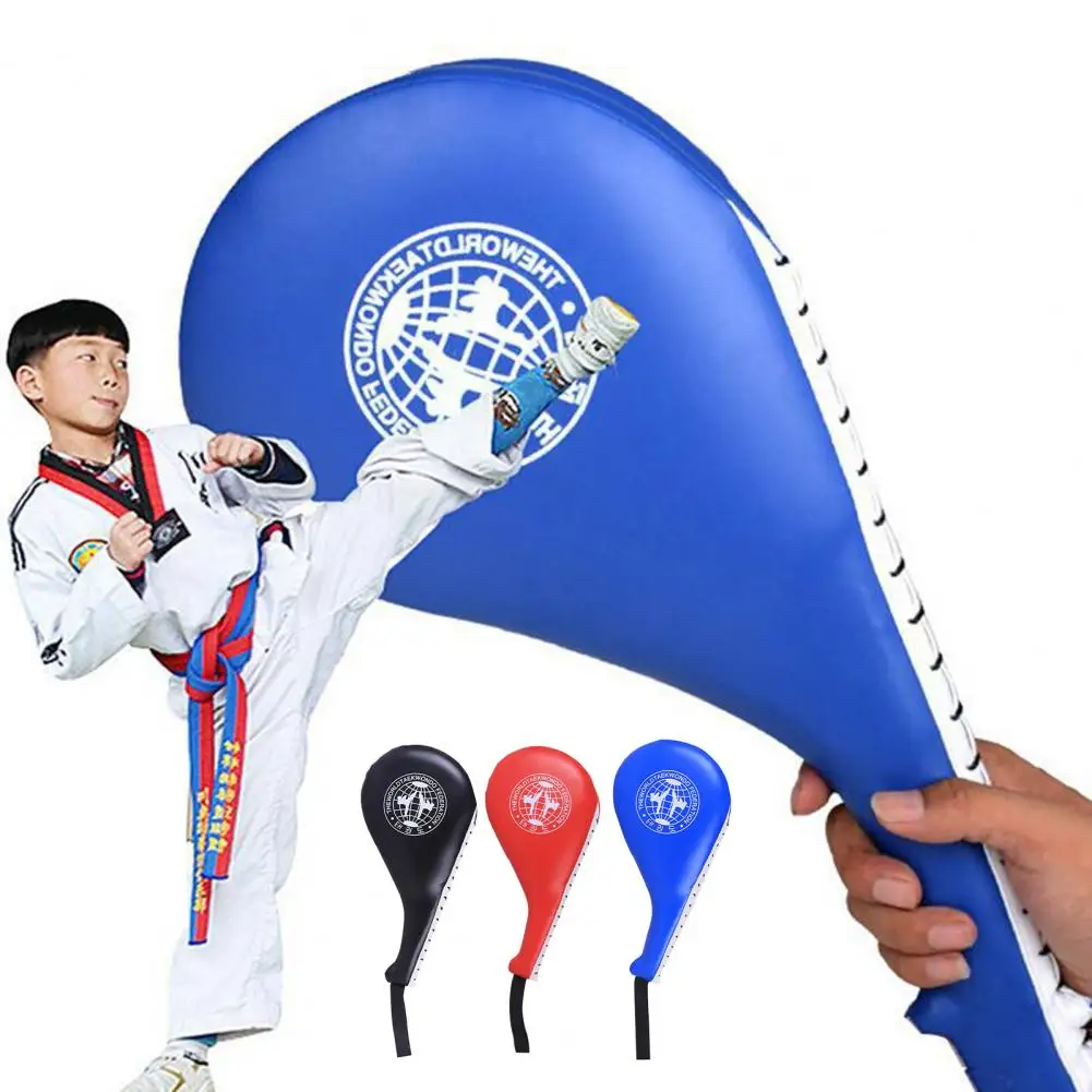 Taekwondo Boxing Pads Kids Children Kick Pad Martial Sports Hand Target Leather Thai Boxing Kicking Targets Training Cushion