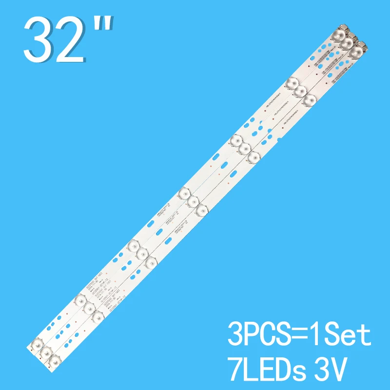 LED Backlight For CRH-K323535T030736M-Rev1.1 CRH-K323535T030746F-REV1.3C  DLED32GC 3X7 1003 GC32D07-ZC14F-12 32CE1100  LED32C370