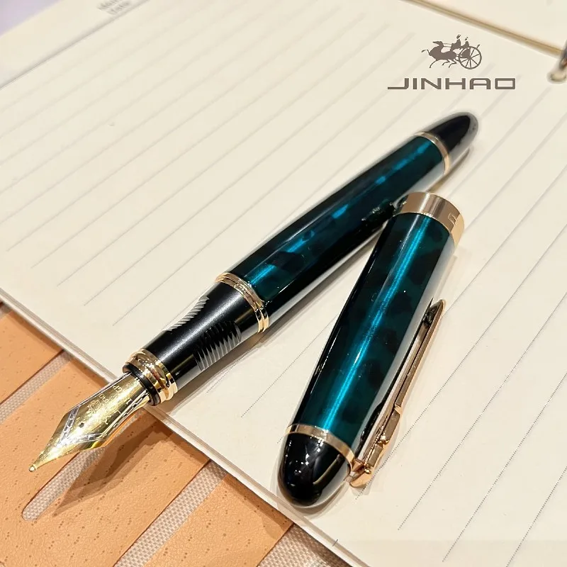 Jinhao Keramik Professioneller Kalligrafie-Füllfederhalter Golden Shield Clip Serie 450 156 1000 1200 8802 Optionen Verfügbar – Detail 7