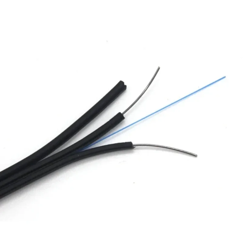 【From China】Factory price GJYXCH 2 core drop FTTH fiber optical cable with 1KM length per roll