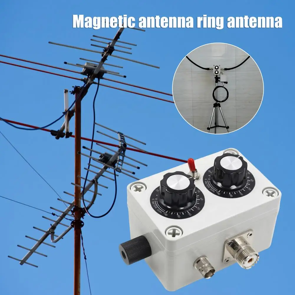 Antena do Laço para o Transceptor do hf Recepção do Sinal da Escala Larga Qrp Magnético Icom705 530mhz 76108mhz 110-150mhz Grupo