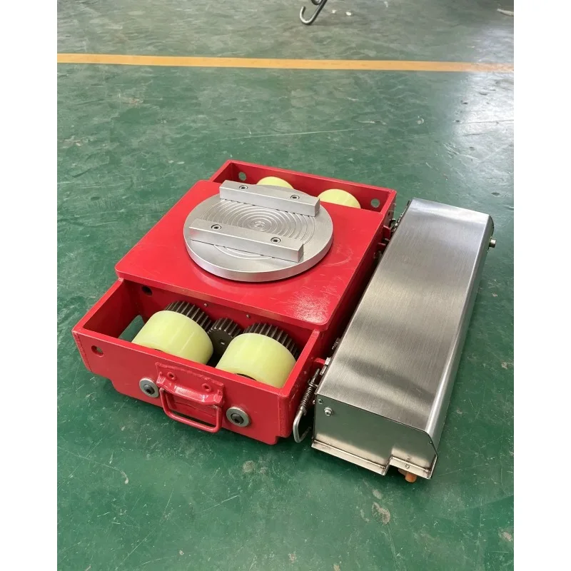 1 Control 6/4/2 10 20 30 40 50Ton Electric Tank Roller Trolley Transporter Material Handling Equipment Move Vehicle
