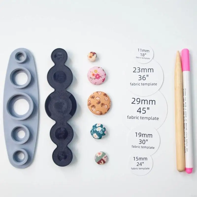 Cover Button Tool Make Own Covered Buttons 11-29mm Size