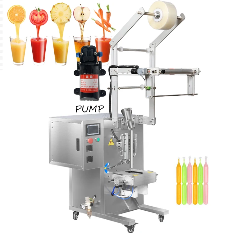

Cheap Price Liquid Jelly Stick Fruit Juice Filling Package Intelligent Pump Liquid and Paste Packing Machine