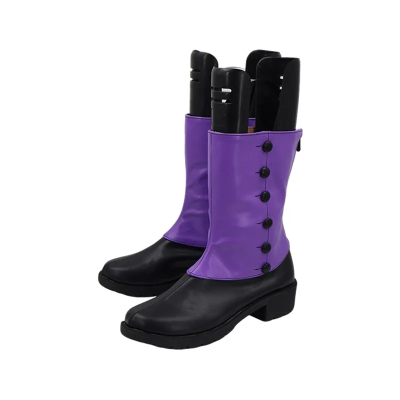 Nikke Phantom Cosplay Shoes Halloween Carnival Boots Anime Accessories Cosplay Props PU Leather Shoes Custom Made
