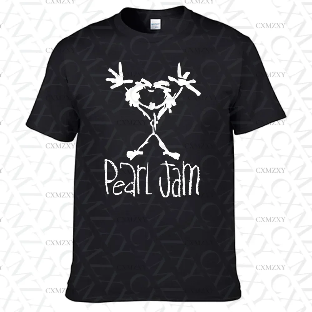 

Pearl Jams T Shirt 100% Cotton Men Shirt